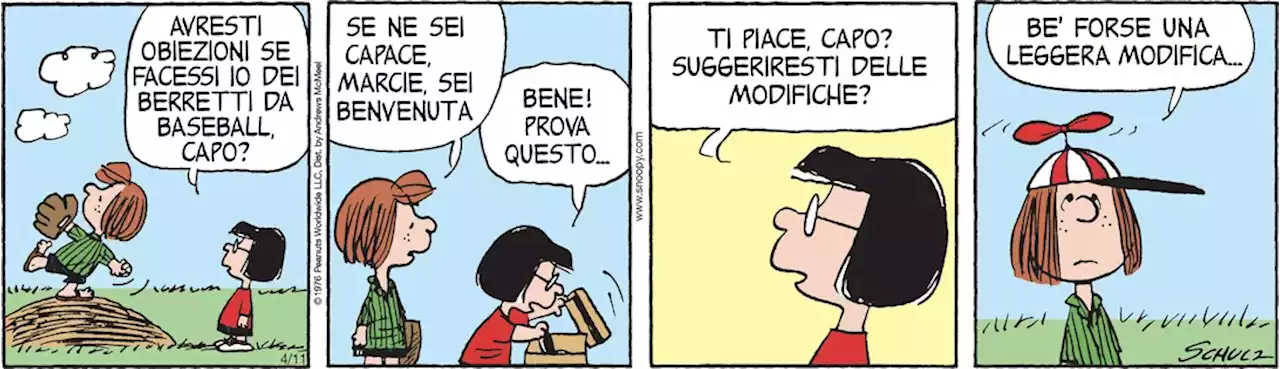 Peanuts 2023 aprile 11 - Il Post