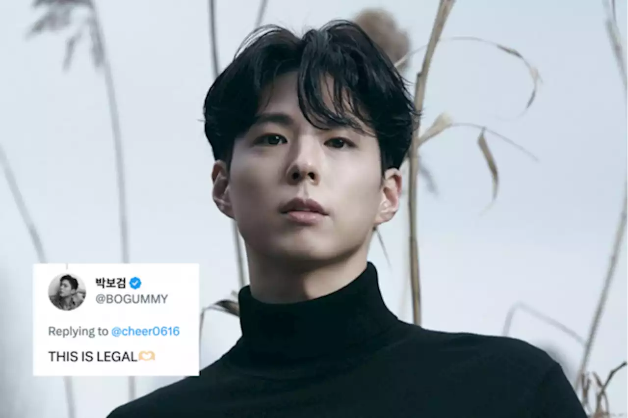 Park Bo-gum responds to Filipino fangirl who said his airport photo is ‘illegal’