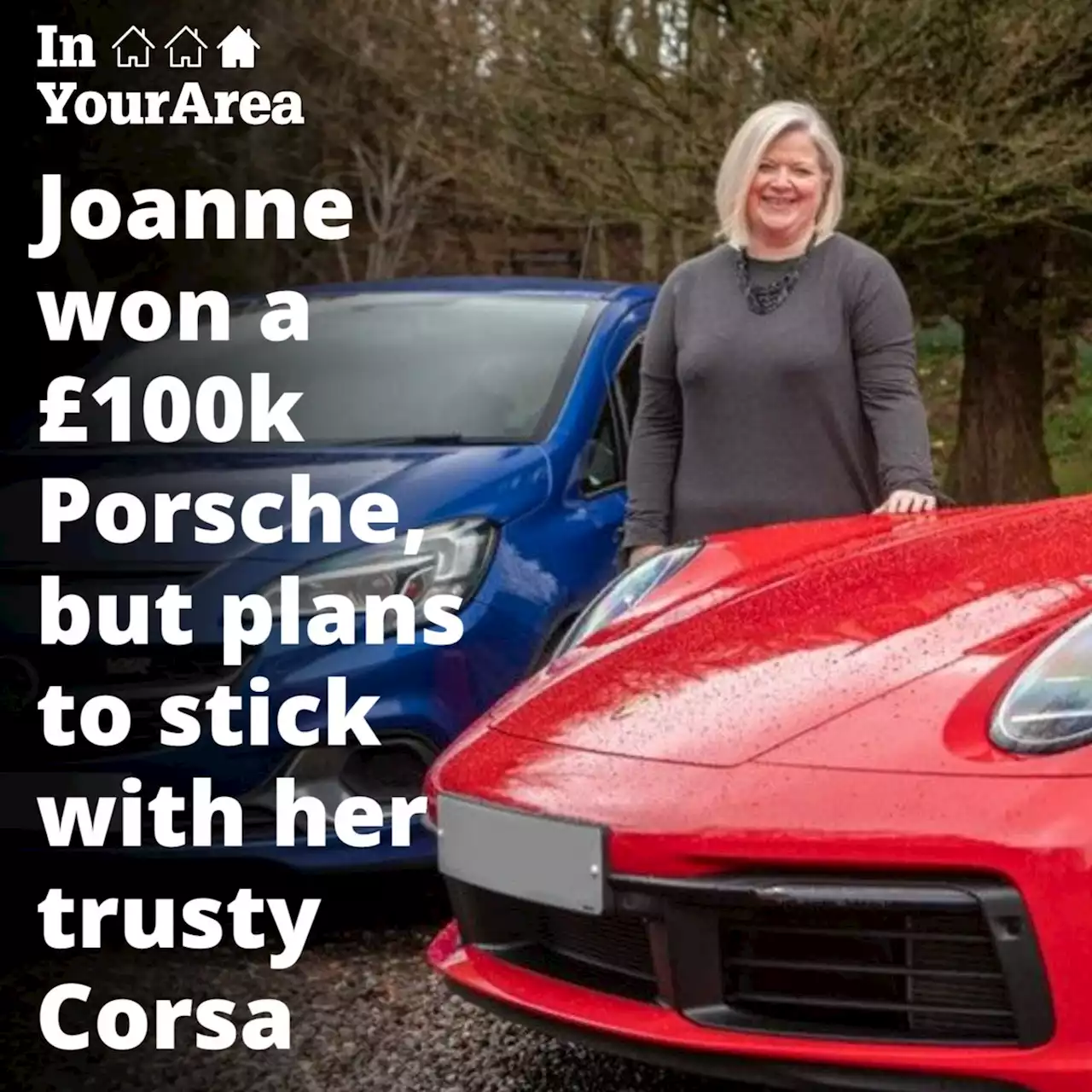 Gran wins £100k Porsche, but plans to stick with trusty Corsa