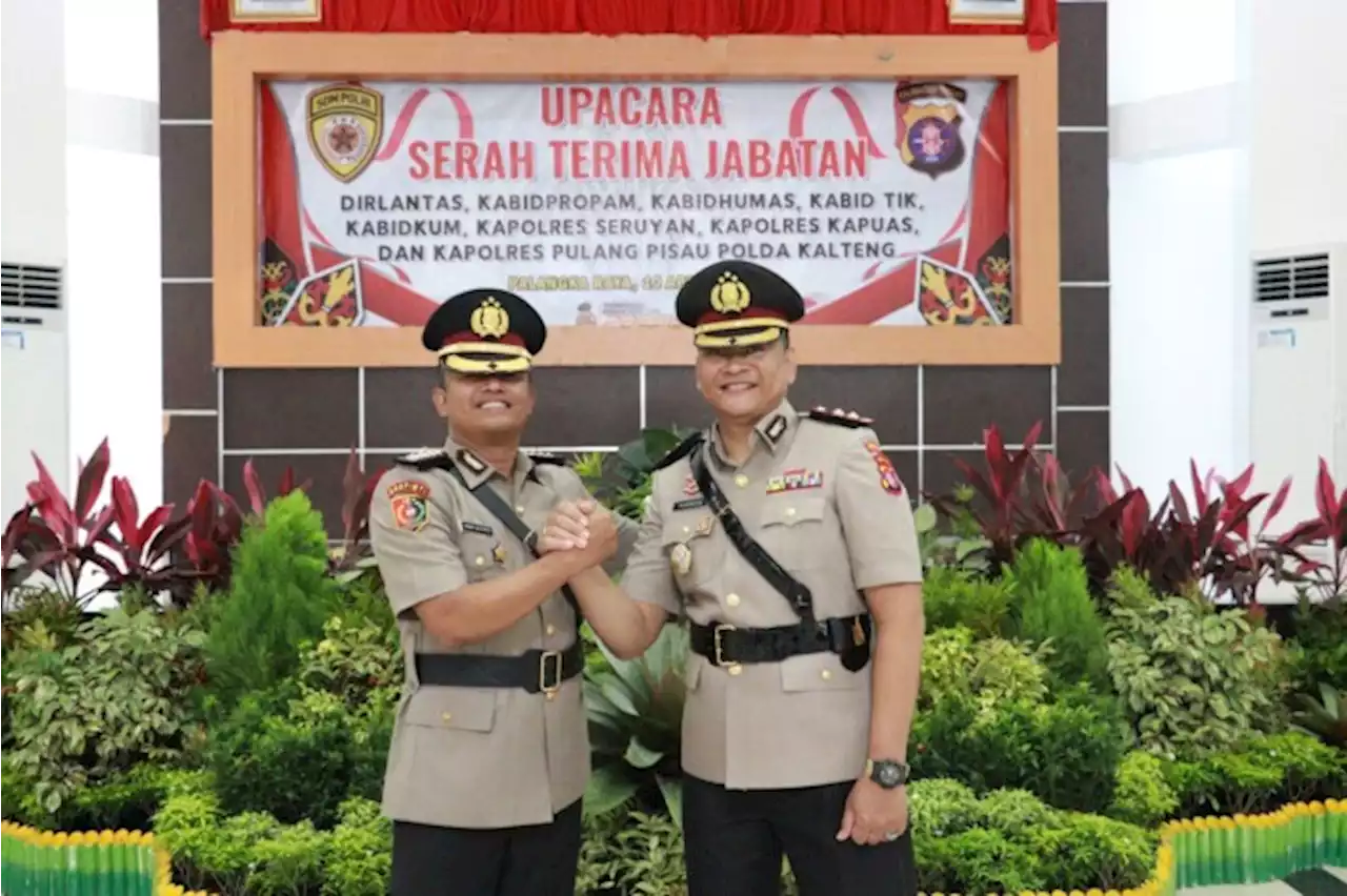 AKBP RS Handoyo Resmi Jabat Dirlantas Polda Kalteng