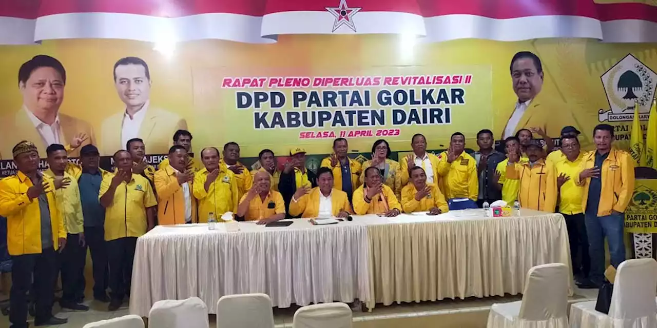 Dinilai Kurang Produktif, Pengurus Golkar Dairi Bakal Dirombak