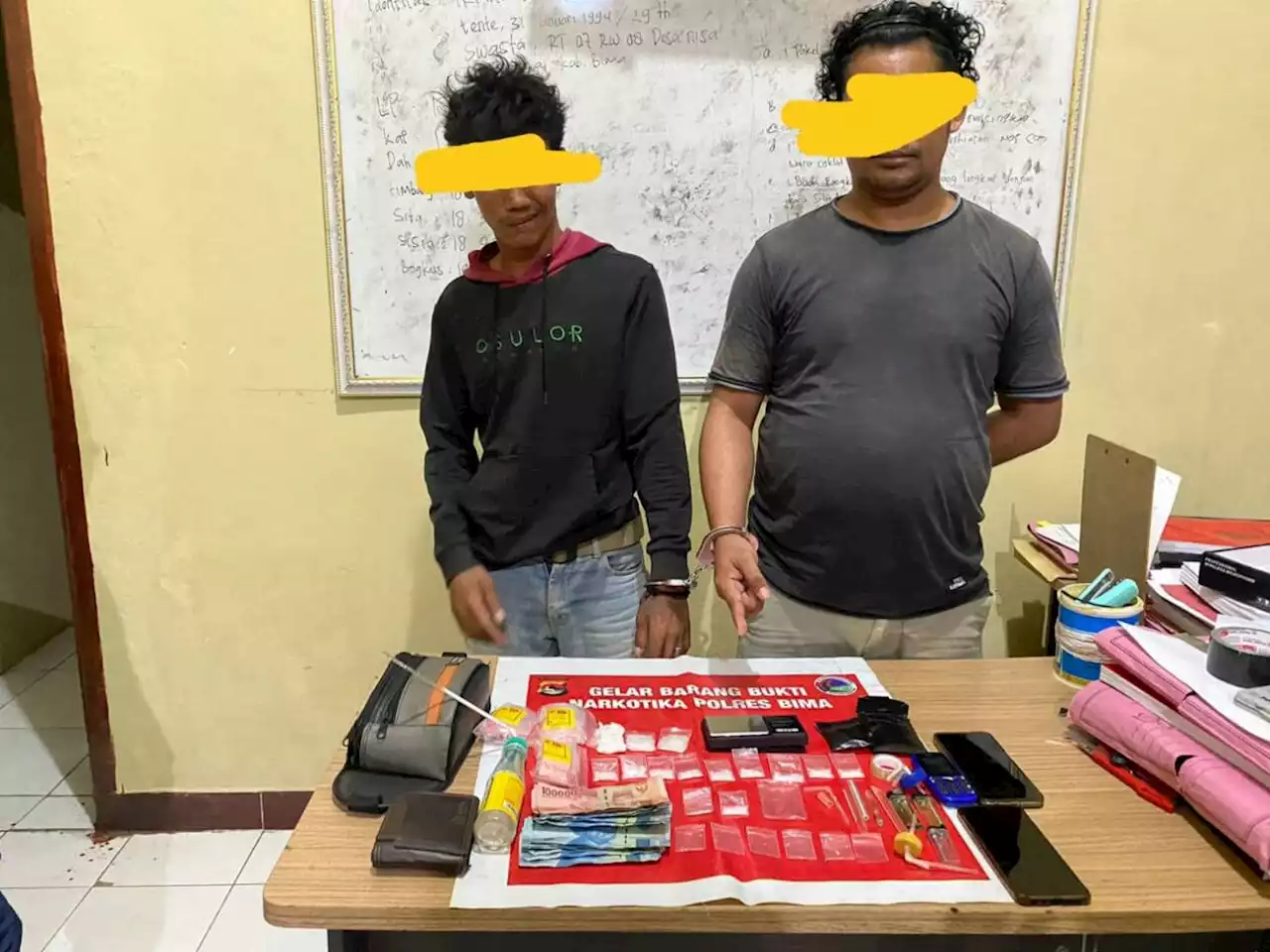 Dua Pengedar Narkoba Dicokok, Polisi Sita 20 Gram Sabu Siap Edar