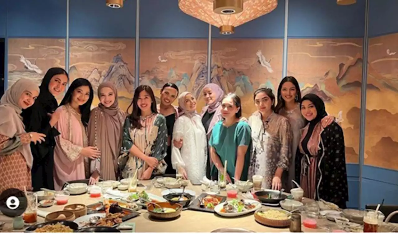 Posting Bukber Bareng Geng Cendol, Gaya Mewah Aurel Jadi Sorotan