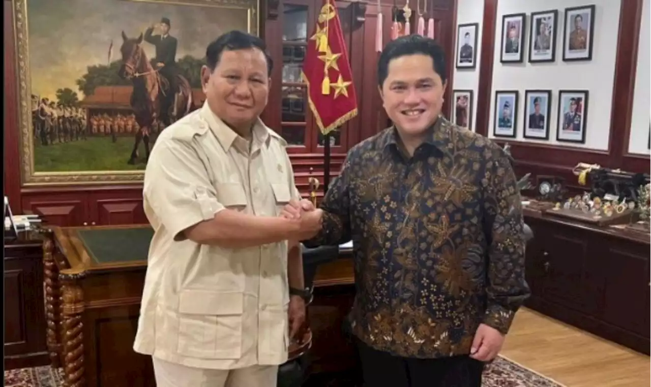 Erick Thohir Berpotensi Berpasangan Dengan Prabowo Subianto di Pilpres 2024