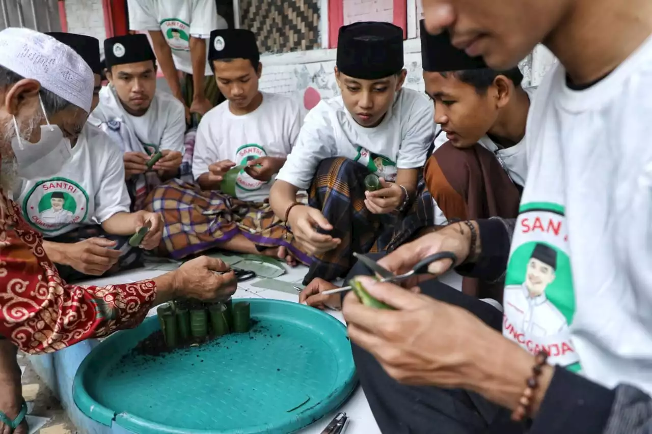 Santri Dukung Ganjar Gelar Pelatihan Tani Milenial di Serang