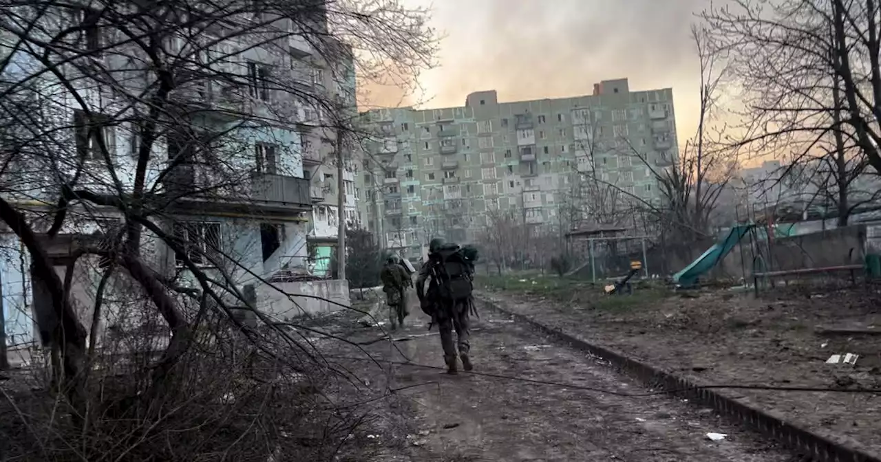 On the front line in Bakhmut, as Ukraine and Russia battle for control