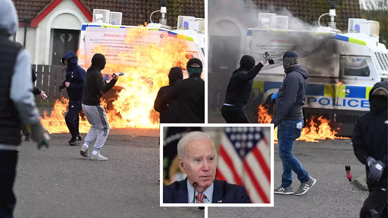 Joe Biden 'more than comfortable' travelling to Northern Ireland for Good Friday Agreement anniversary despite violence