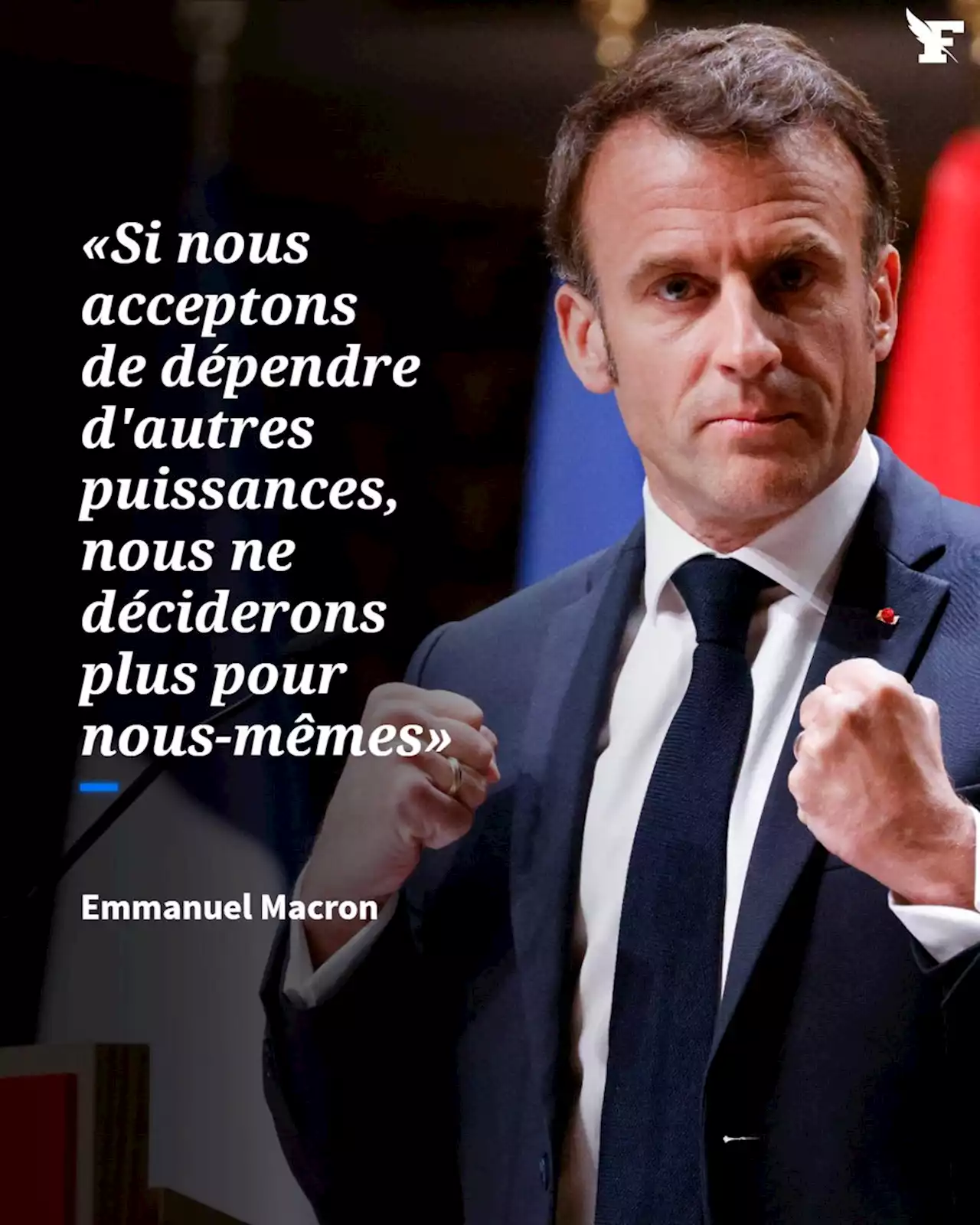 Europe : ce qu'il faut retenir du discours d'Emmanuel Macron sur la «souveraineté économique»