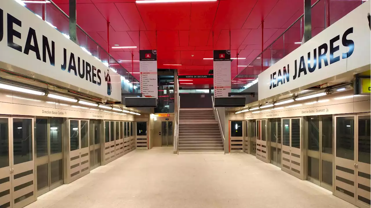 Pour la première fois de son histoire, le métro toulousain stoppé par une grève