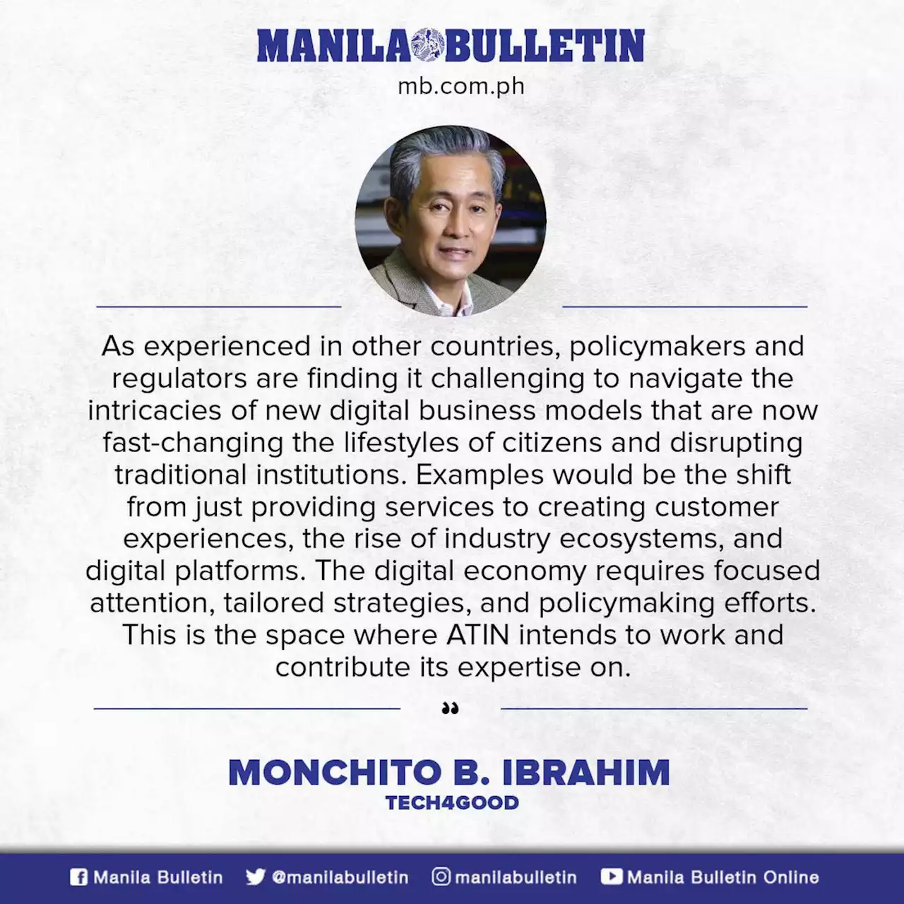 Accelerating a digitalized Philippine economy