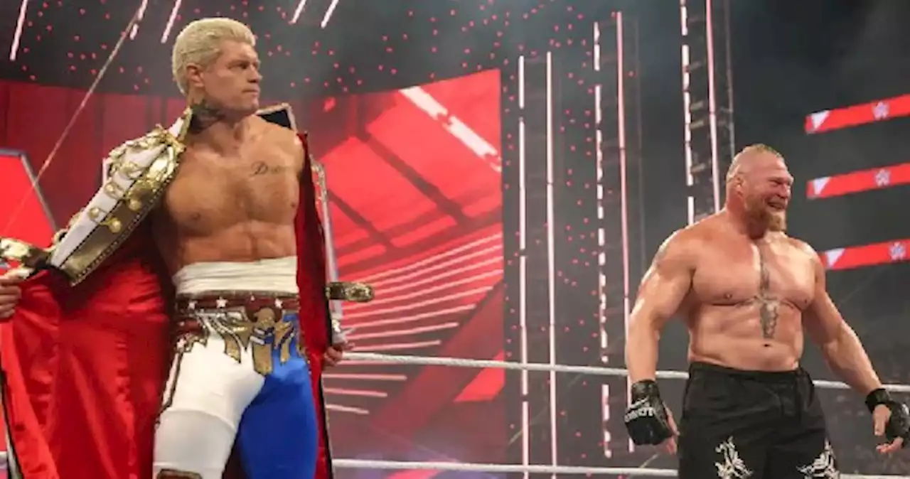 Cody Rhodes retó a Brock Lesnar a una lucha en Wrestlemania Backlash