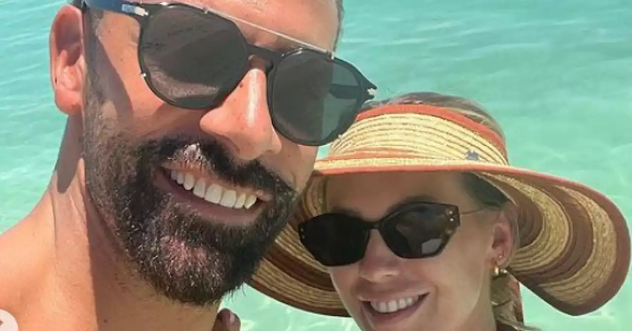 Kate Ferdinand gives fans 'palpitations' as she shows off bump on luxury holiday