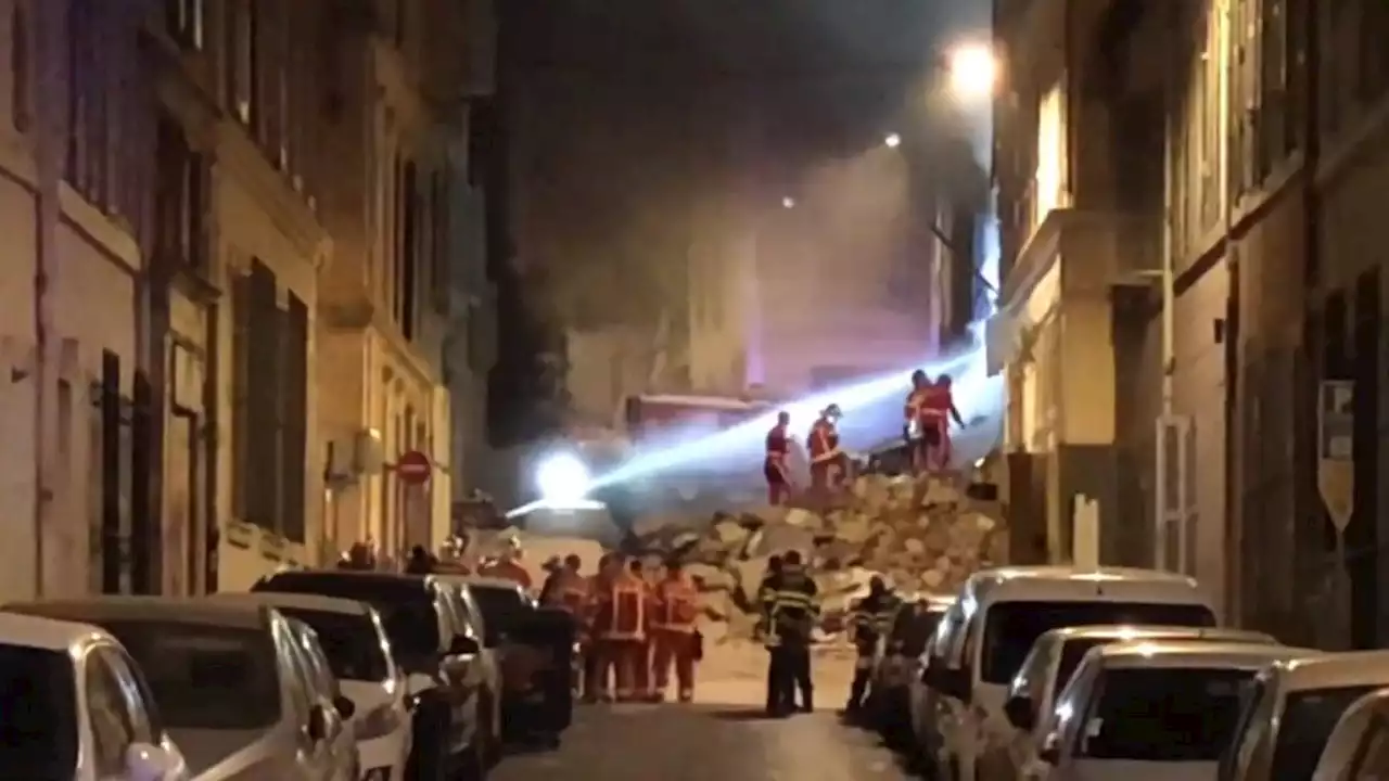 Francia: ya son cinco los muertos por el derrumbe de un edificio en Marsella