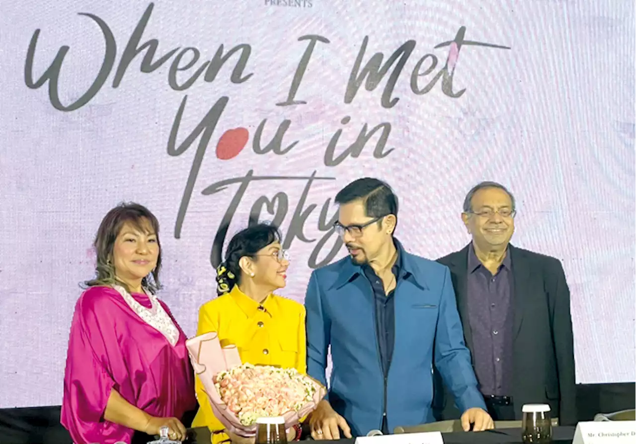 Camera starts rolling in Tokyo for Vilma Santos-Christopher de Leon reunion movie