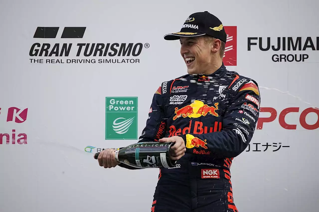 How Red Bull's latest F1 hopeful Lawson made a perfect start in Japan