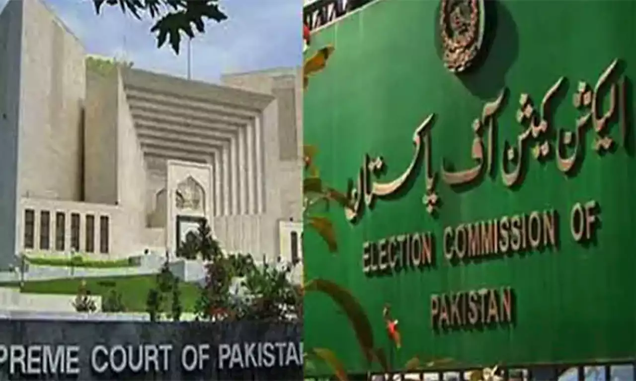 فنڈز ملے نہ ہی مطلوبہ سکیورٹی الیکشن کمیشن نے رپورٹ سپریم کورٹ میں جمع کروا دی