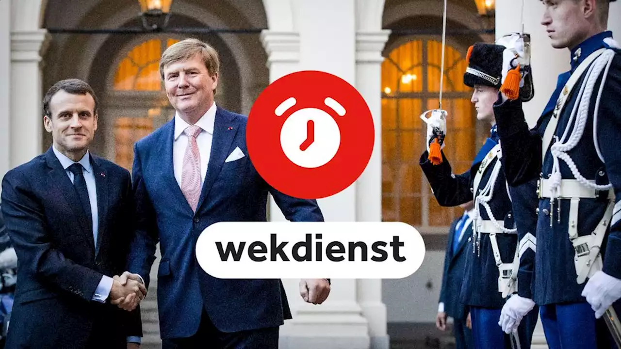 Wekdienst 11/4: Frans staatsbezoek aan Nederland • Complotdenker Micha Kat hoort straf