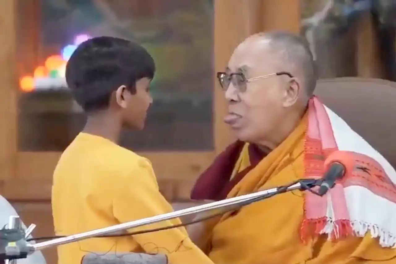 Dalai Lama speaks out after bizarre video showed him asking to kiss boy’s tongue