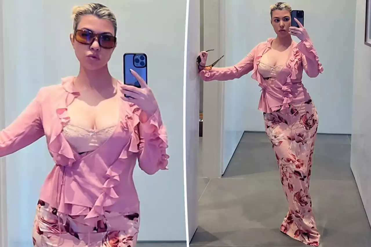 Kourtney Kardashian trolled for giving ‘grandma vibes’ with Easter outfit