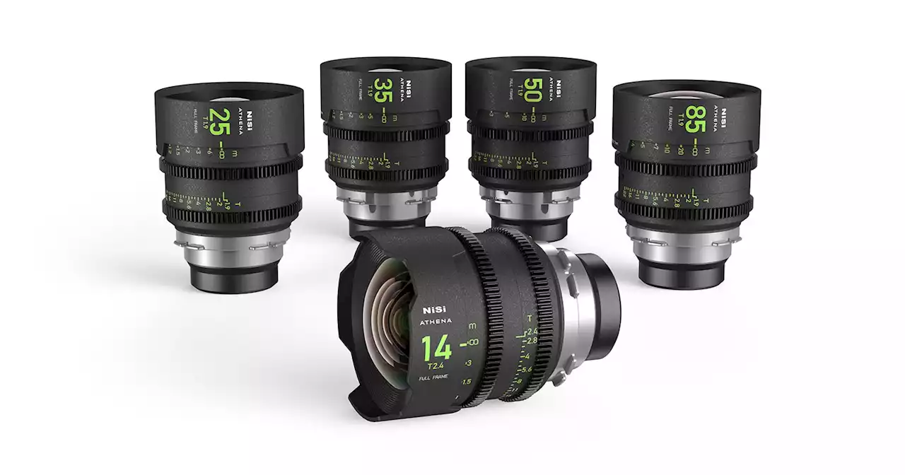 NiSi Announces Athena Cine Lenses and Full-Spectrum ND Filters