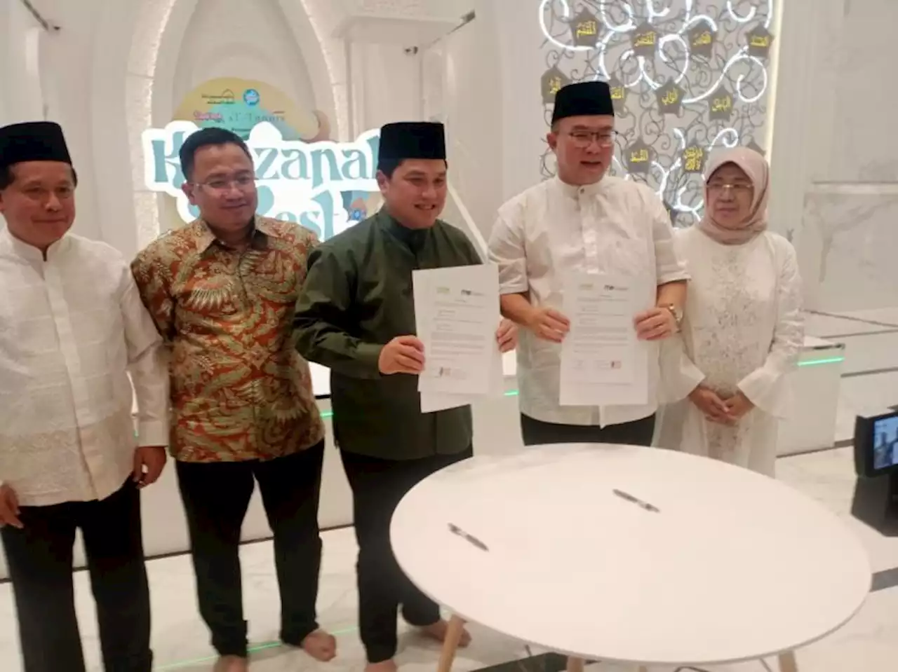 Di Masjid At-Thohir ICMI dan MES Luncurkan Platform Amalbox |Republika Online