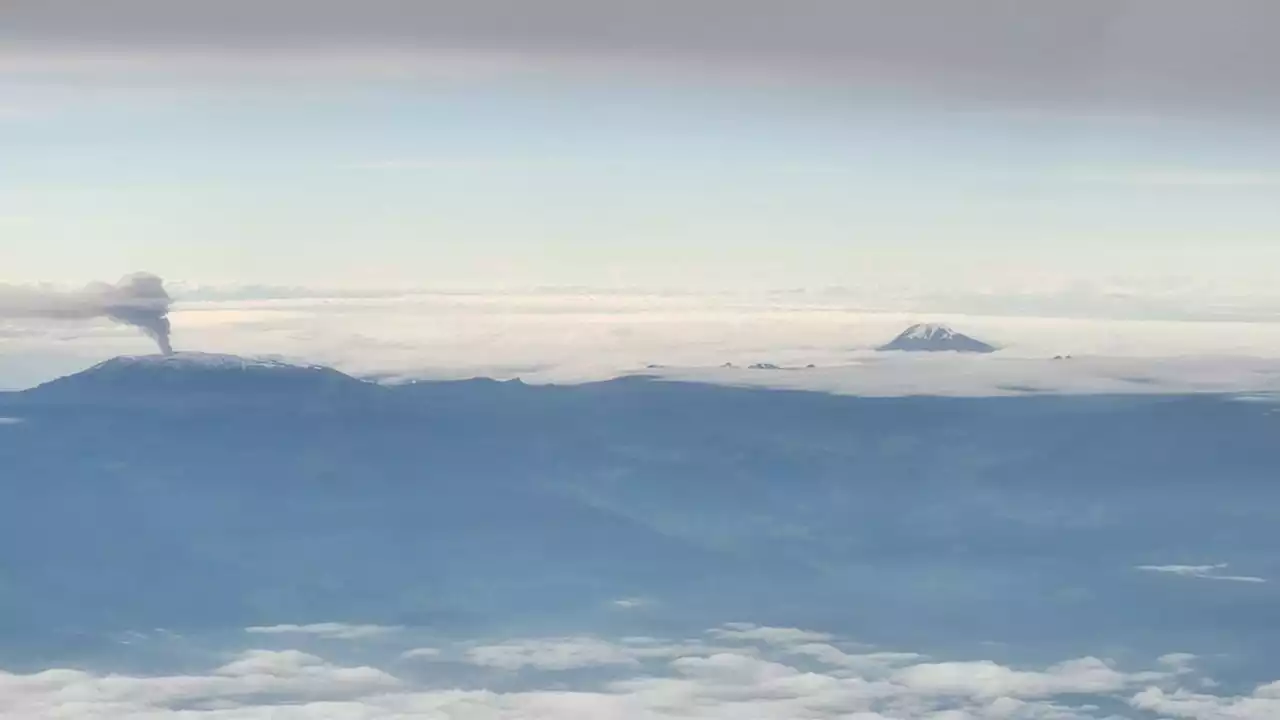 El municipio de Neria, Caldas, decreta calamidad pública por actividad del volcán Nevado del Ruiz