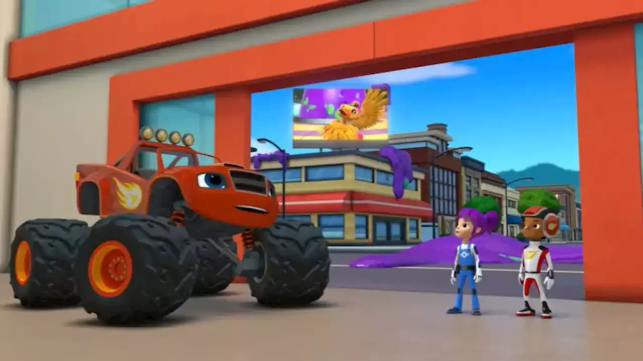 Amy Sedaris' Yucky Ducky Arrives In Blaze and the Monster Machines Clip