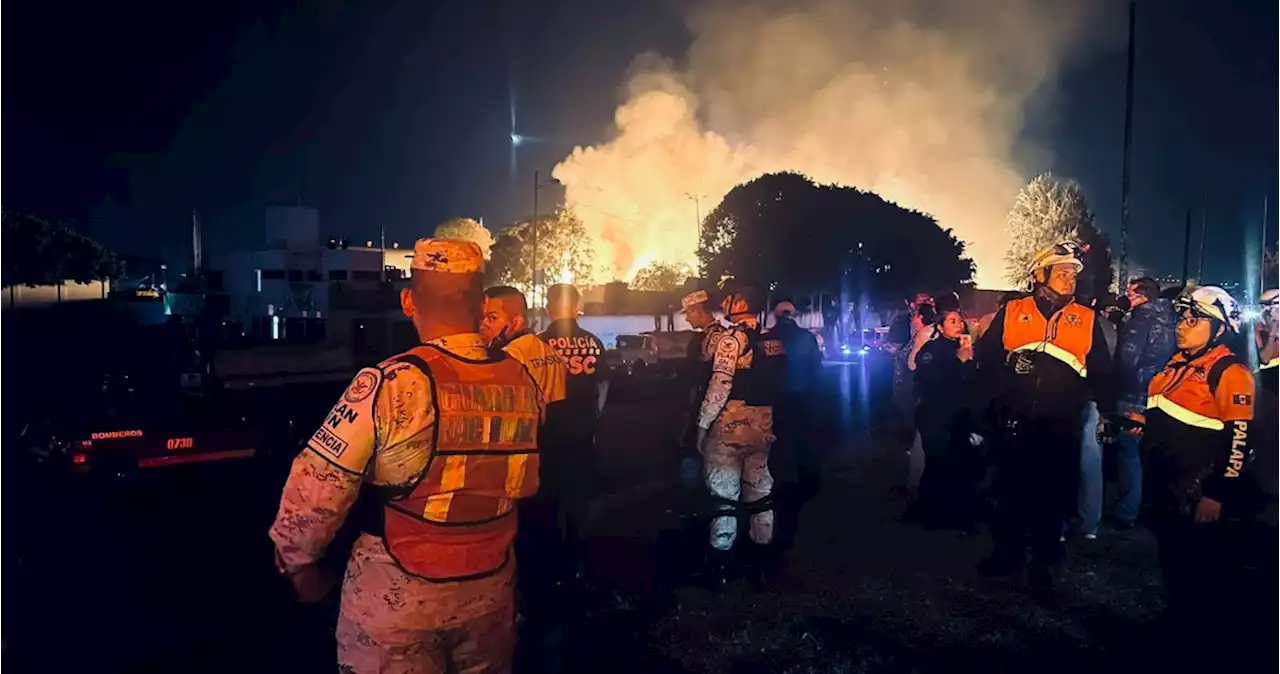 La SSC detiene a presunto responsable del incendio en la Central de Abasto de la CdMx