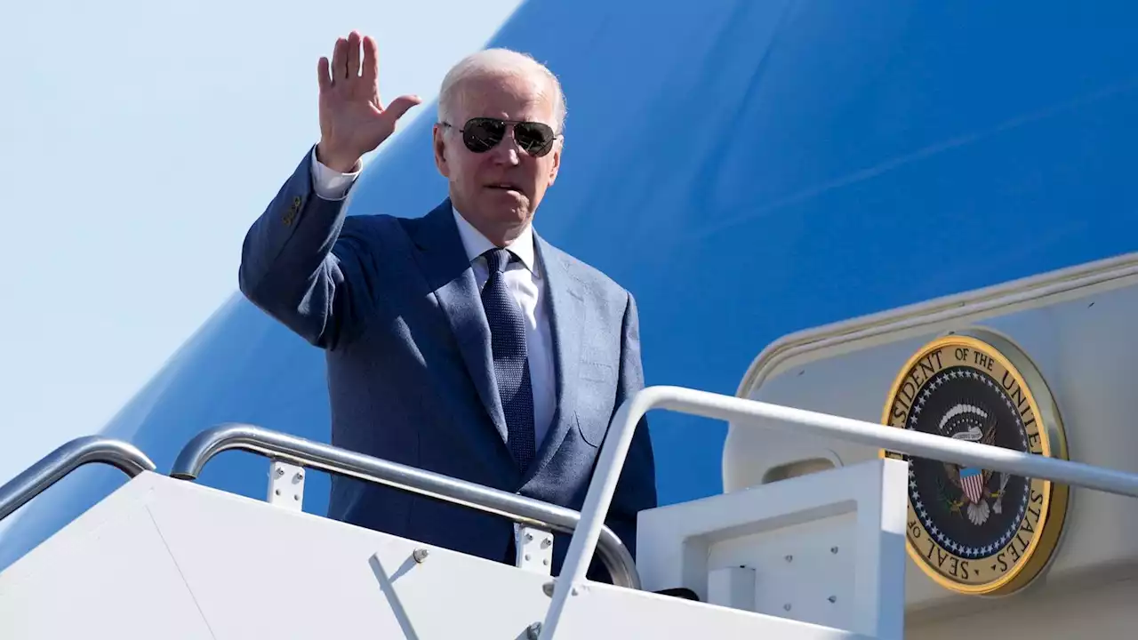 Joe Biden visit - latest: Joe Biden lands in Northern Ireland for historic visit