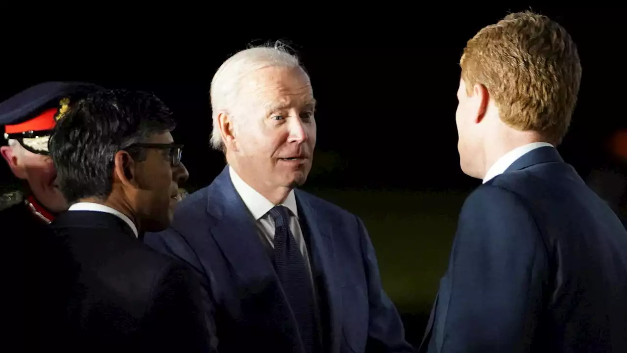 Joe Biden visit - latest: US president lands in Northern Ireland for historic visit