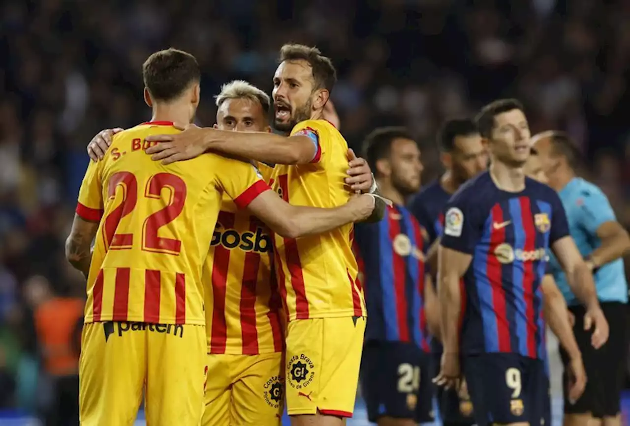 Soccer-Below par Barcelona held to 0-0 draw by Girona in LaLiga