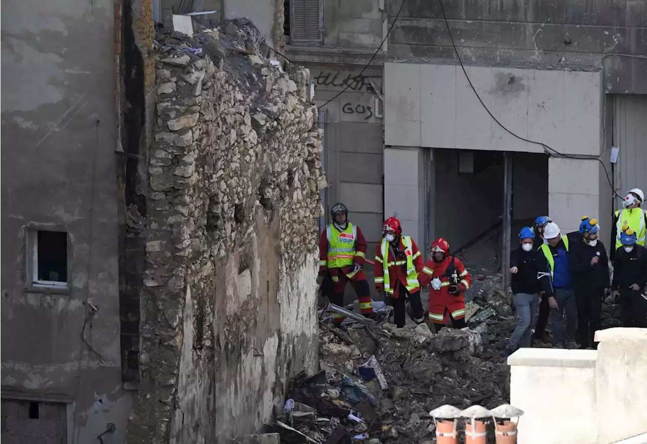 Immeuble effondré à Marseille : quatre victimes identifiées, les enquêteurs sont sur place