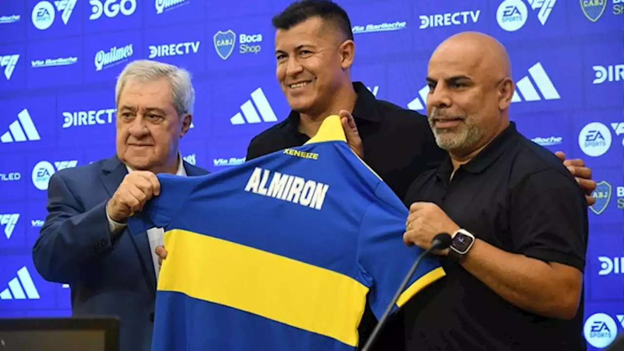 Almirón asumió como DT en Boca: 'Estoy muy agradecido por esta oportunidad, en especial a Riquelme'