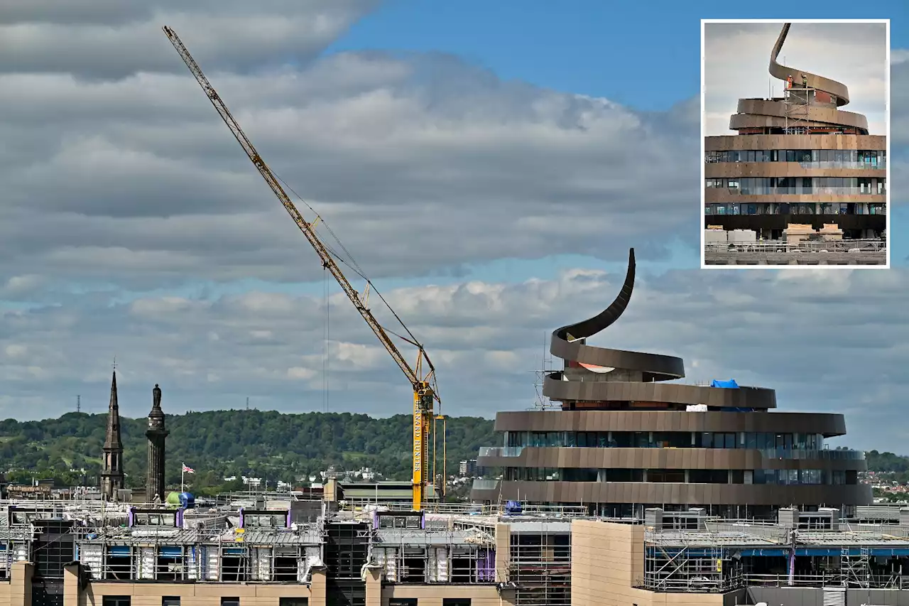 'Poop' hotel slammed as an 'eyesore' closed 2 YEARS after it was due to open