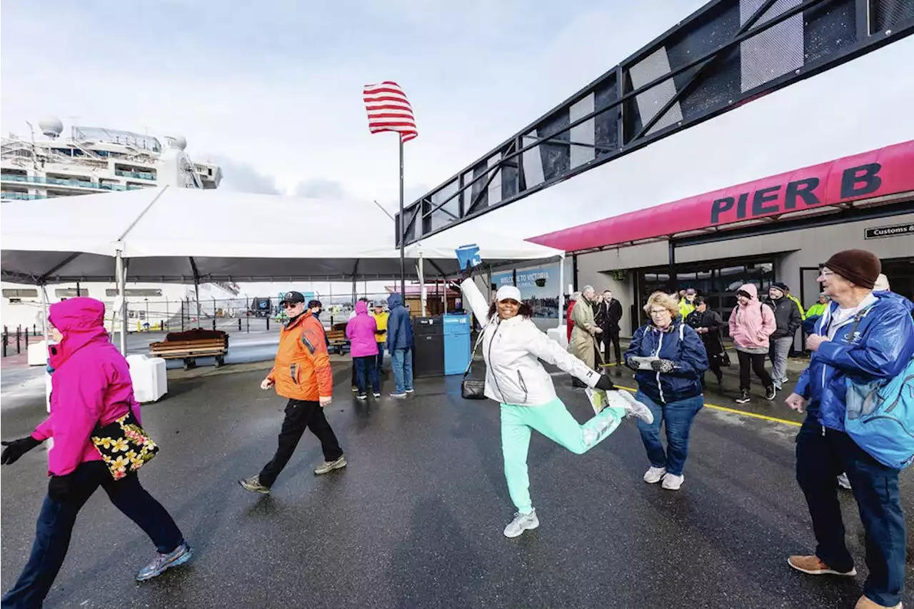 First cruise ship of the season arrives at Ogden Point