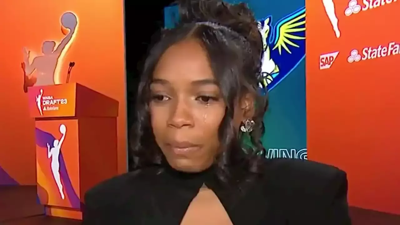 Zia Cooke Cries After L.A. Sparks Draft Her, Magic Johnson Shows Big Love!