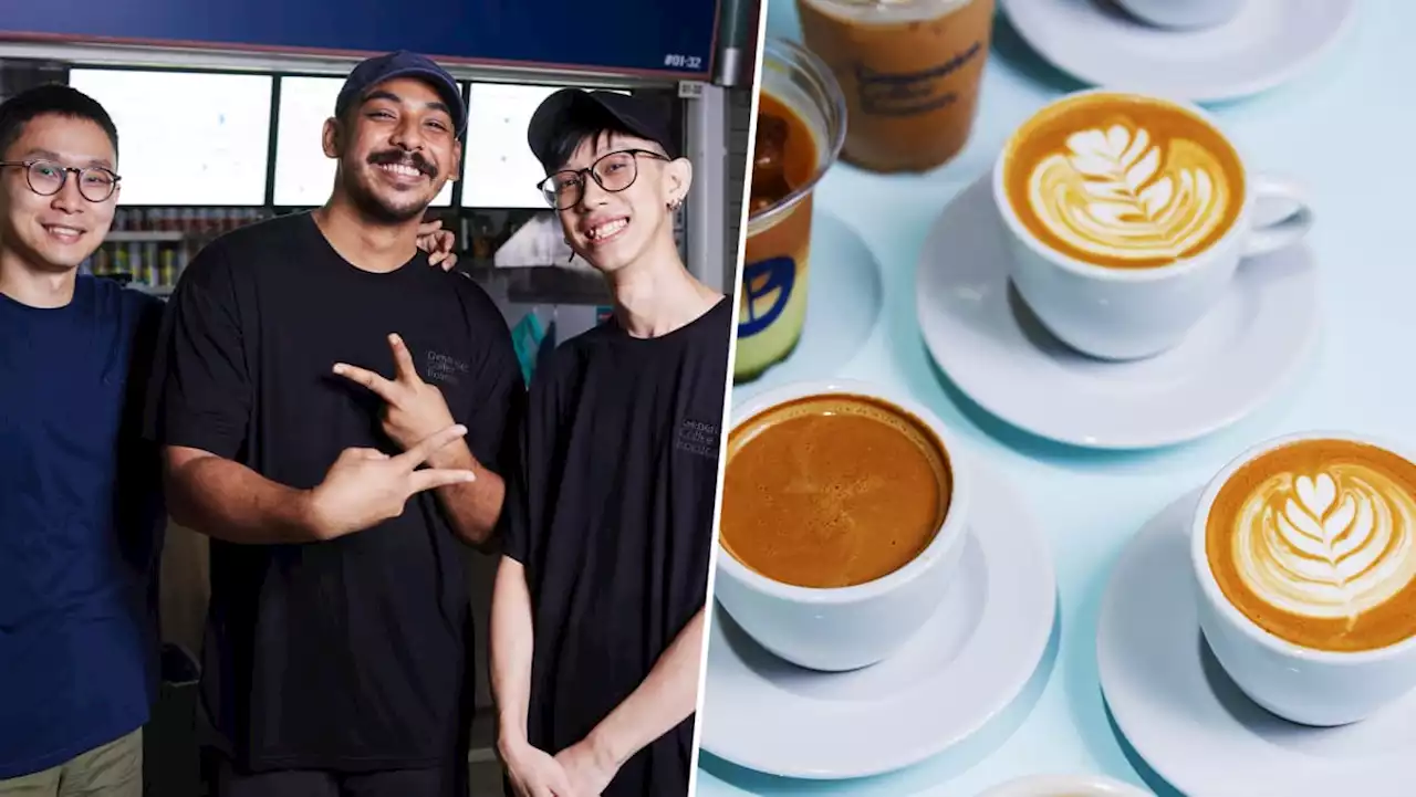 Hawker stall boasts ex-Providore Café and Starbucks baristas pulling $1.50 kopi from espresso machine