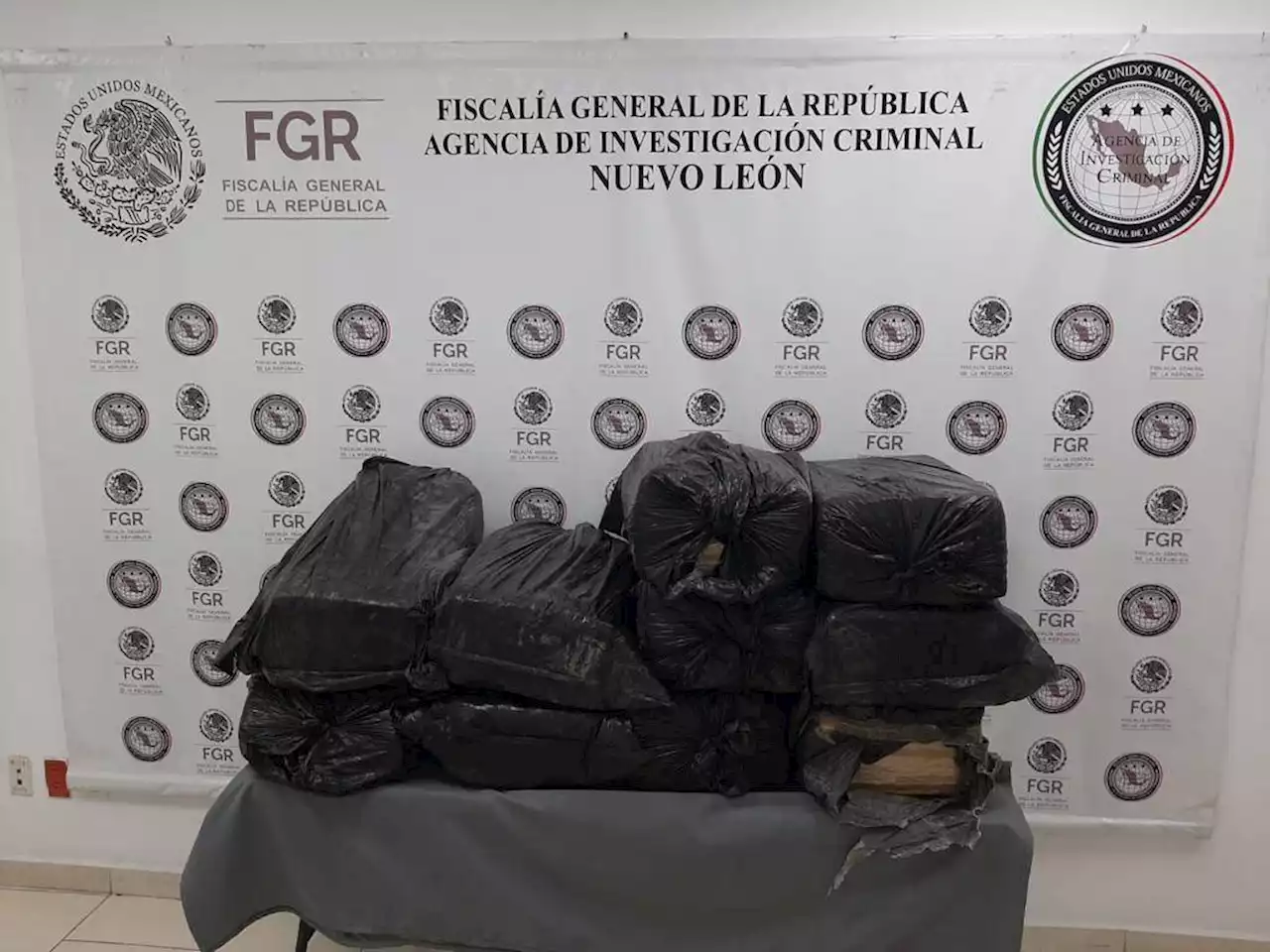 FGR catea inmueble en Nuevo León, halla 100 kilos de enervante