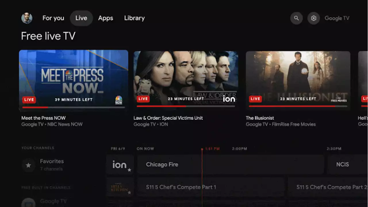 Google TV Launches Live Guide for 800-Plus Free Streaming Channels