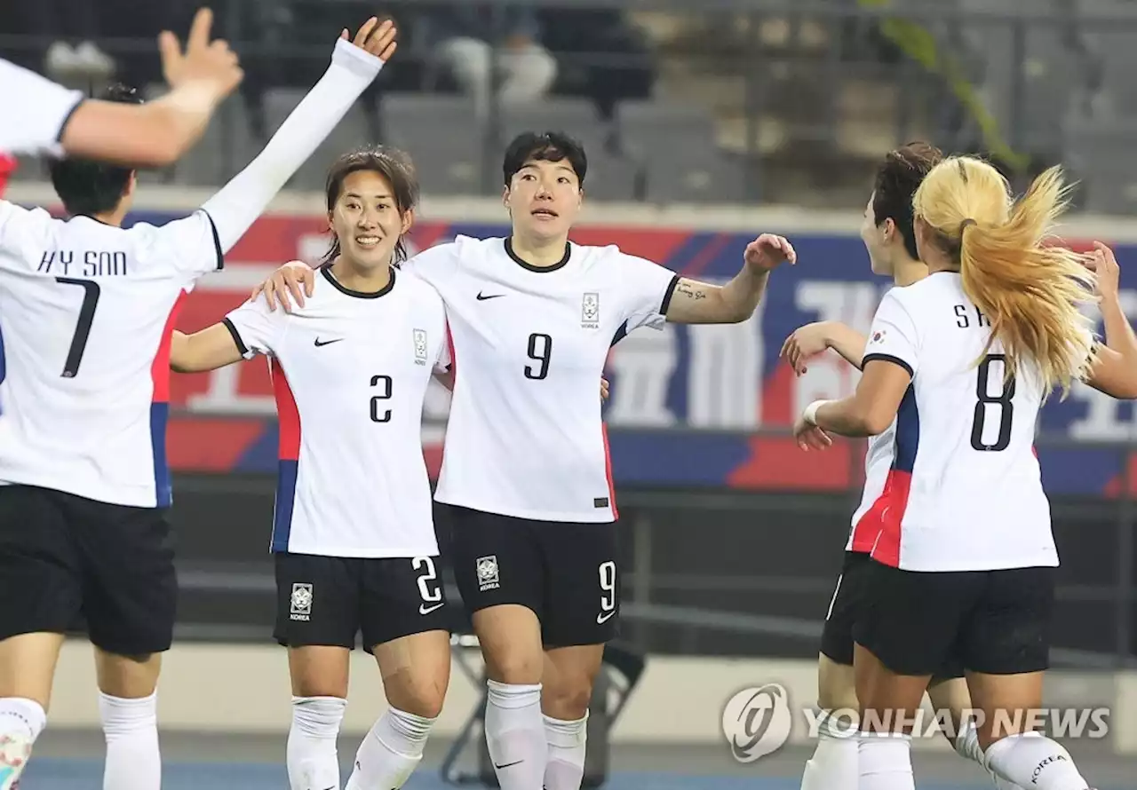 이금민·박은선 5골 합작…여자축구대표팀, 잠비아와 2차전 완승 | 연합뉴스