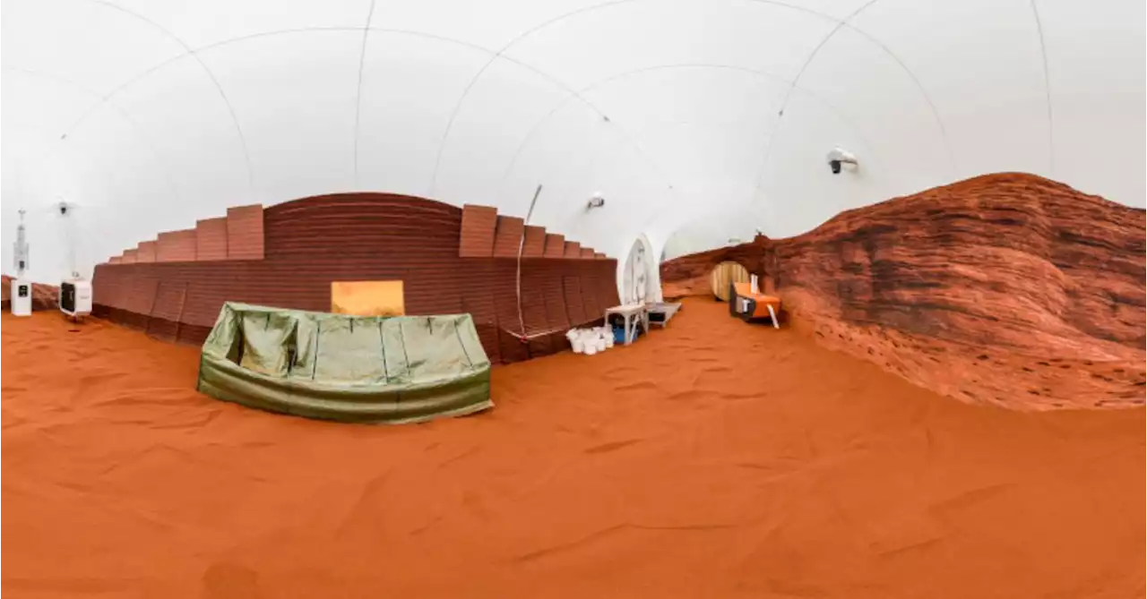 NASA unveils recreation of Mars on Earth where volunteers will live for a year