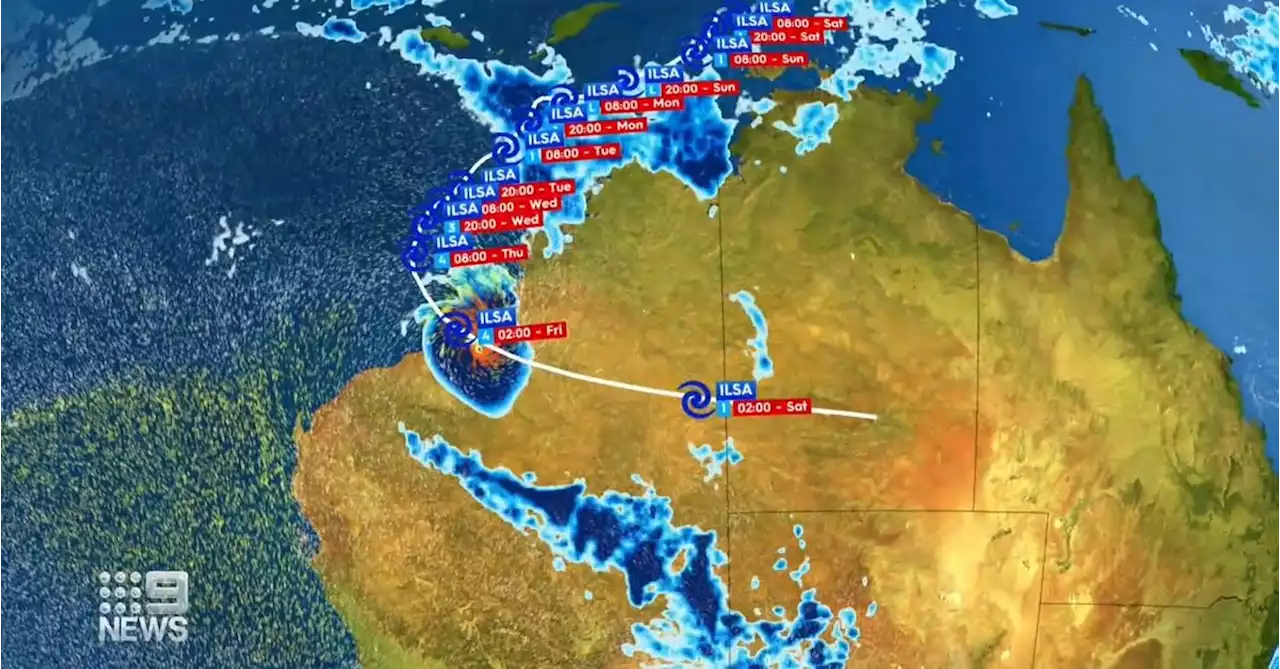 Residents evacuate as Cyclone Ilsa approaches WA's coast