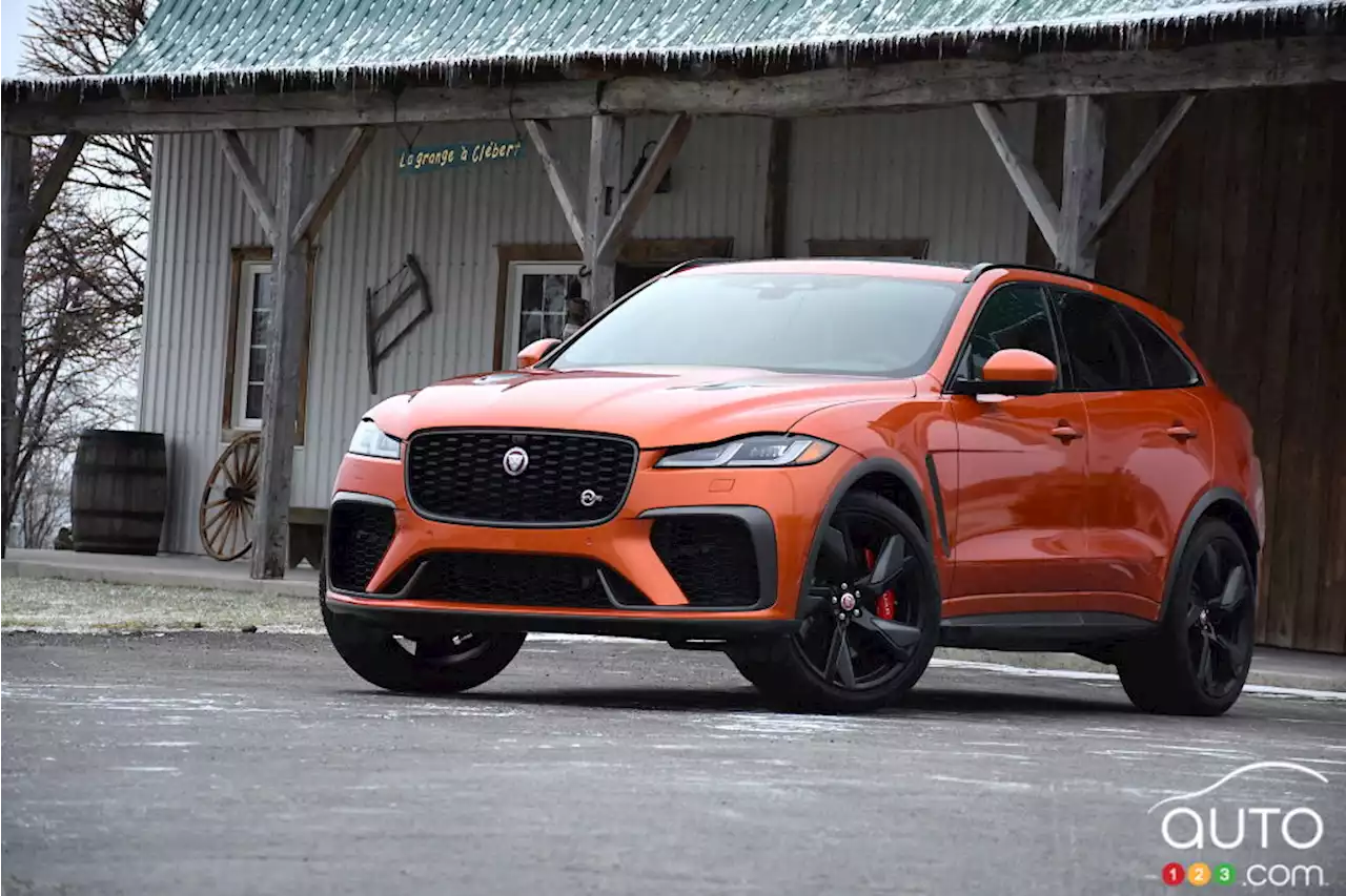 2022 Jaguar F-Pace SVR review | Car Reviews | Auto123