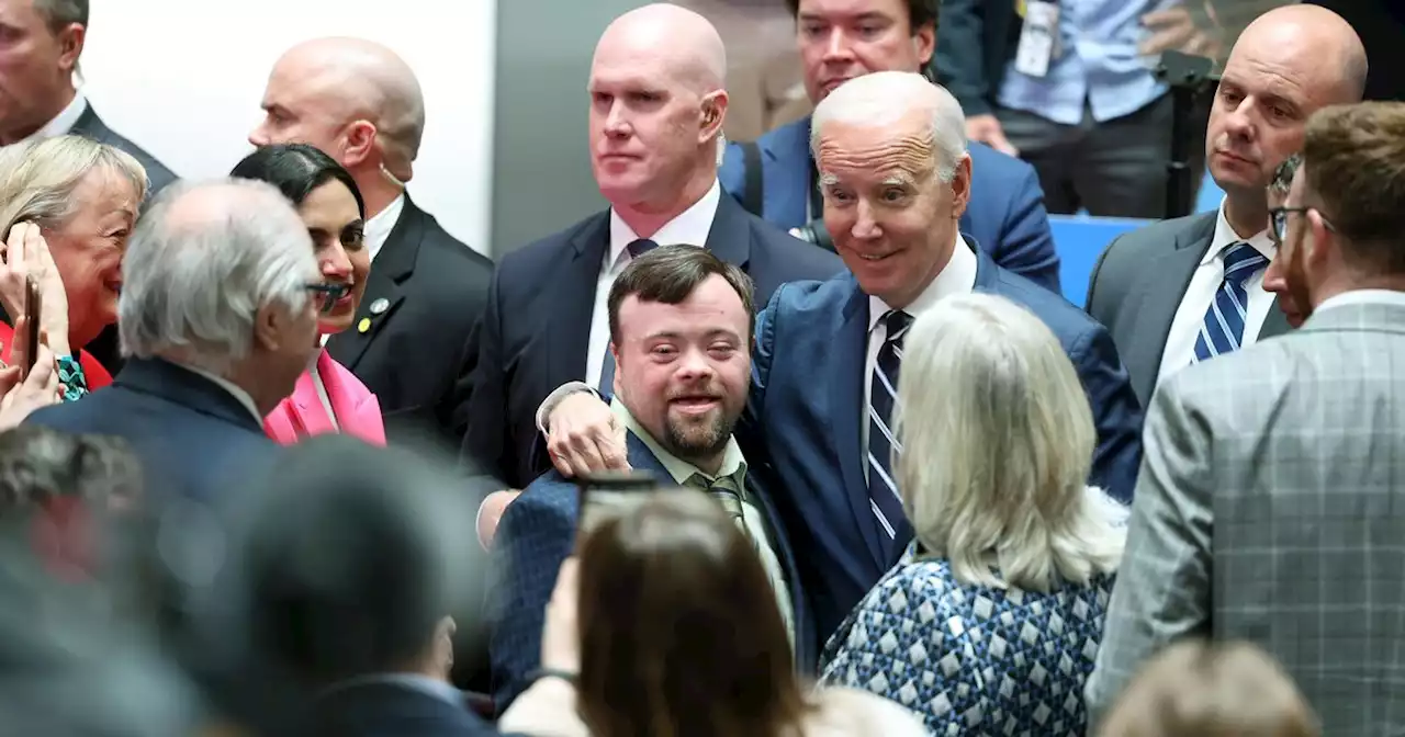 In pictures: US President Joe Biden's historic trip to Belfast