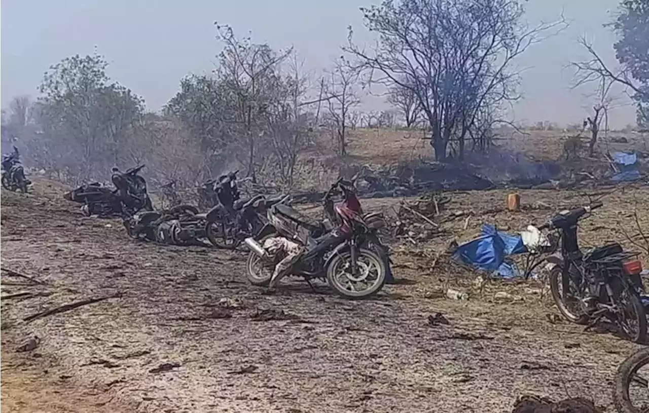 Serangan Udara Militer Myanmar, 100 Warga Sipil Tewas