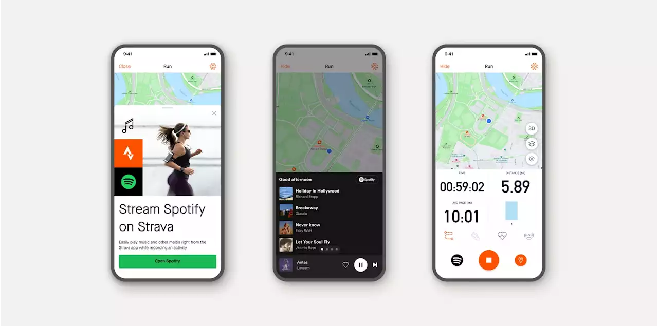 Strava fitness app adds Spotify integration in latest update
