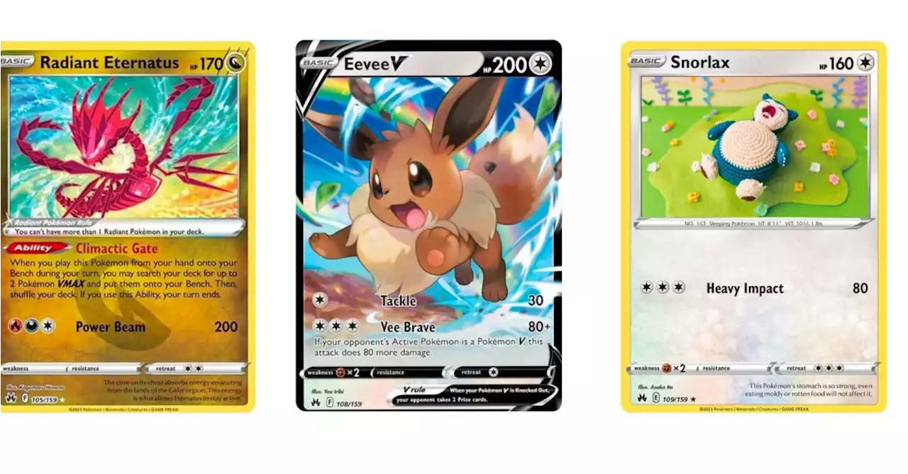 The Cards Of Pokémon TCG: Crown Zenith Part 18: Eevee V