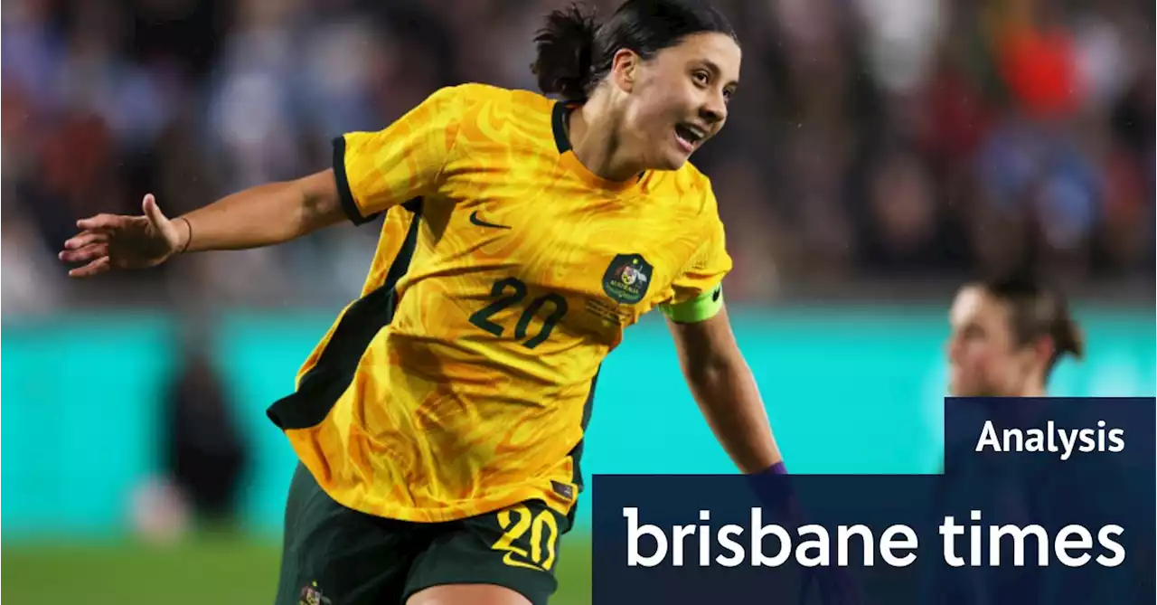 They did it on a cold, rainy night in Brentford – now Matildas can dream big at World Cup