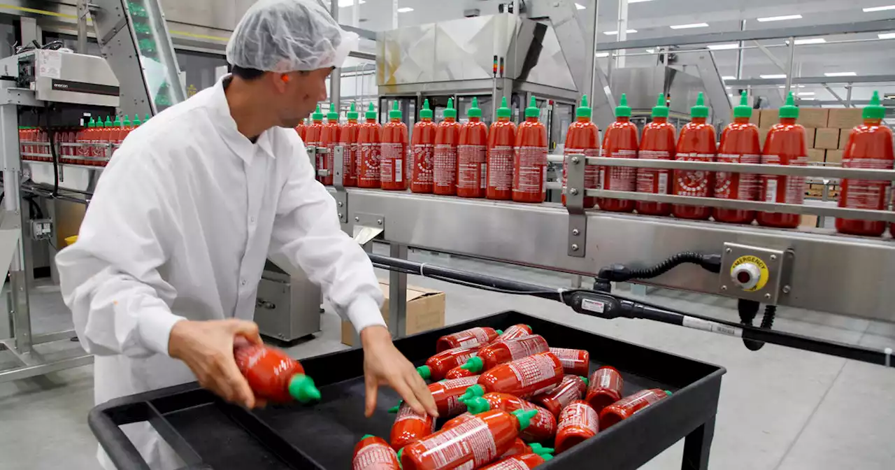 Huy Fong Foods' popular Sriracha sauce is facing shortages