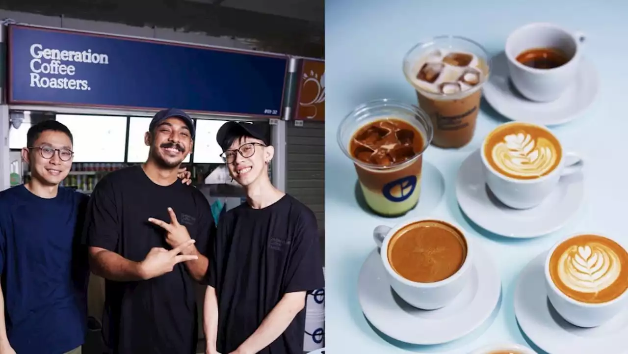 Hawker stall boasts former Providore Cafe and Starbucks baristas pulling S$1.50 kopi from espresso machine